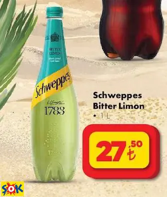 SCHWEPPES BİTTER LİMON